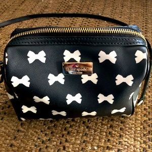 Kate Spade New York Black Leather Shoulder Bag